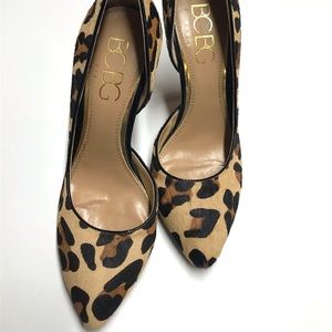 BCBG Paris Jazz Leopard Pumps
